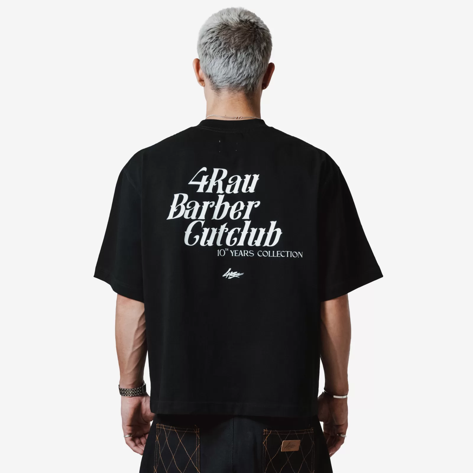 10TH YEARS BOX T-SHIRT (BLACK) - 4